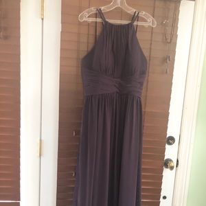 Formal gown plum size 14